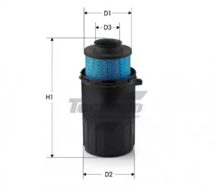 TECNECO FILTERS ar505i -  Воздушный фильтр